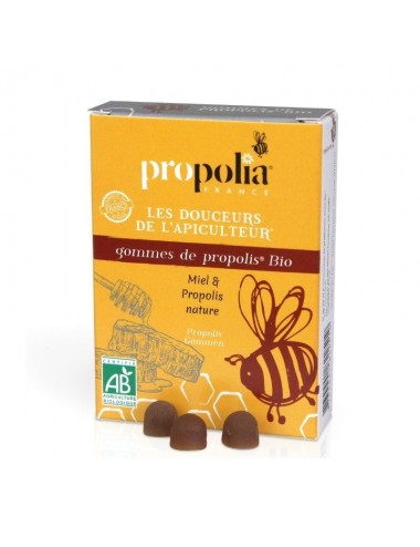 Gommes de propolis Miel BIO - Propolia