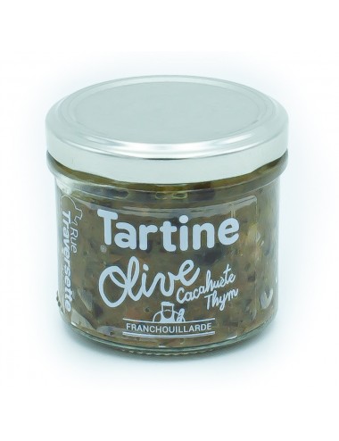 Tartine Franchouillarde Olive - cacahuète & thym - 110g