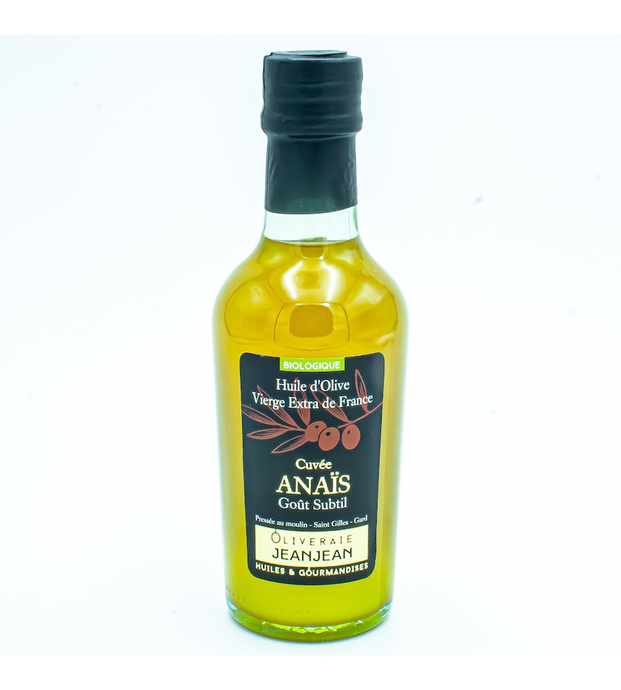 Huile d’olive vierge extra cuvée Anaïs 25cl - Domaine Jeanjean