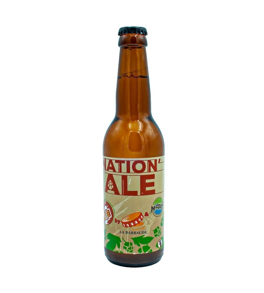Bière Blonde Nation'ale 33cl - Brasserie La Barbaude