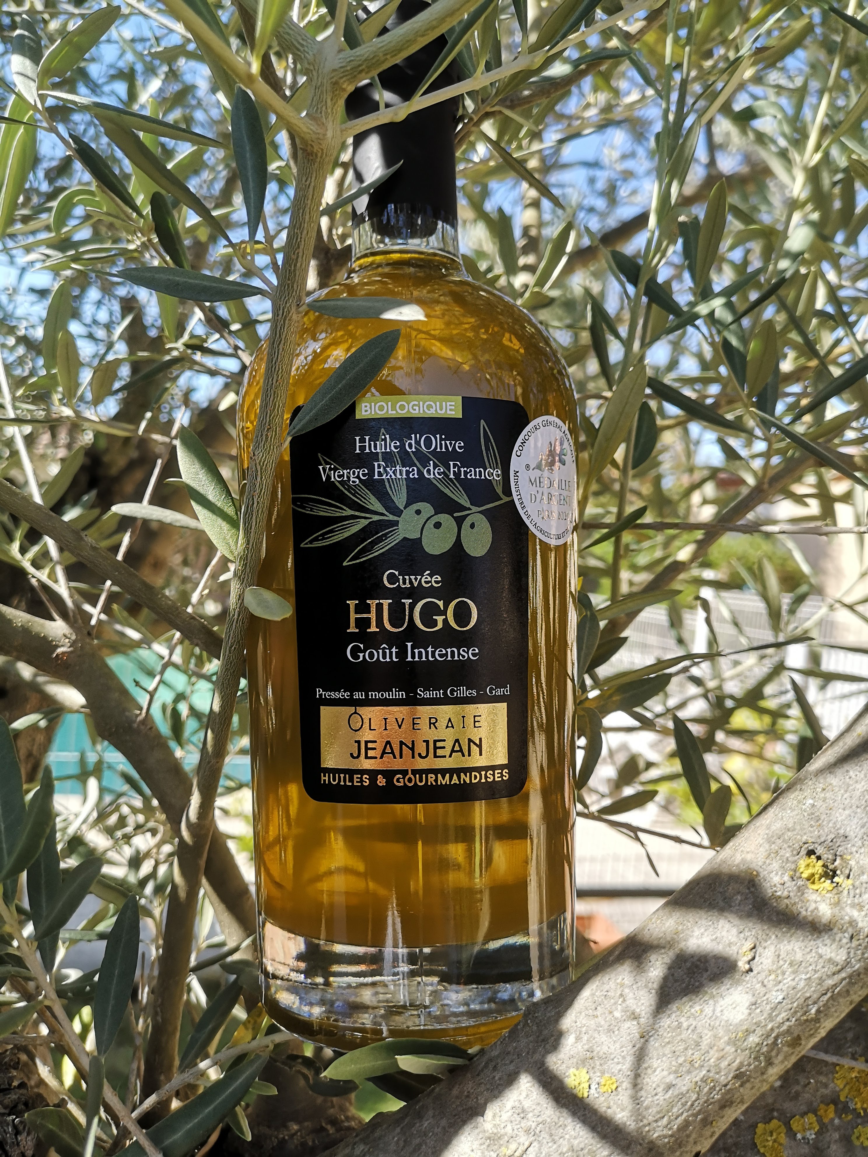 Huile d'olive BIO cuvée Hugo 75cl
