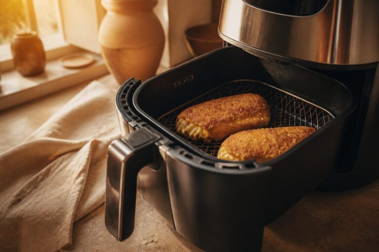 Cordon bleu airfryer : fromage fondant en 14 minutes