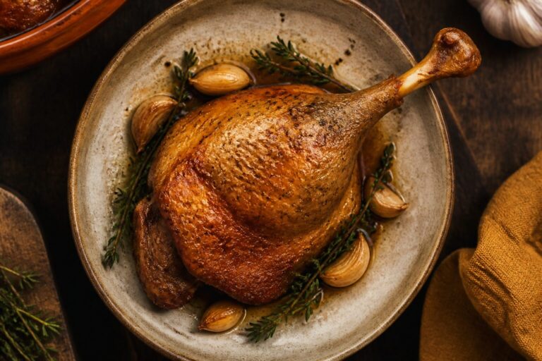 Cuisse de canard au four : la cuisson qui change tout