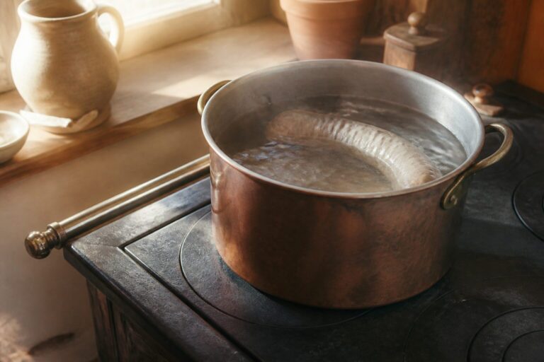 Cuisson andouille à l’eau : la méthode pour ne pas la rater
