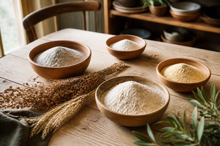 Farine sans gluten : 7 variétés et leurs usages en cuisine