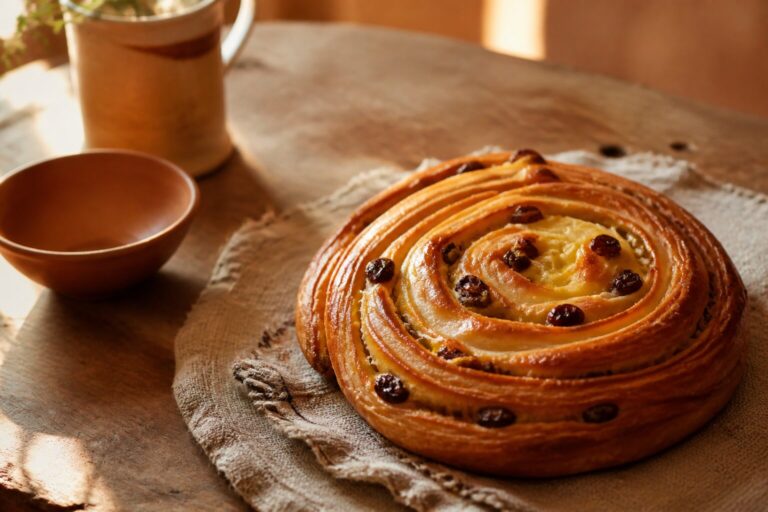 Pain au raisin maison : la recette à la crème pâtissière