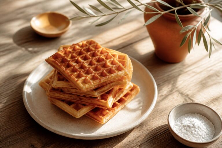 Recette de gaufre traditionnelle : croustillante et moelleuse