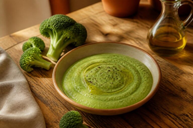 Purée de brocolis : la recette onctueuse à l’huile d’olive