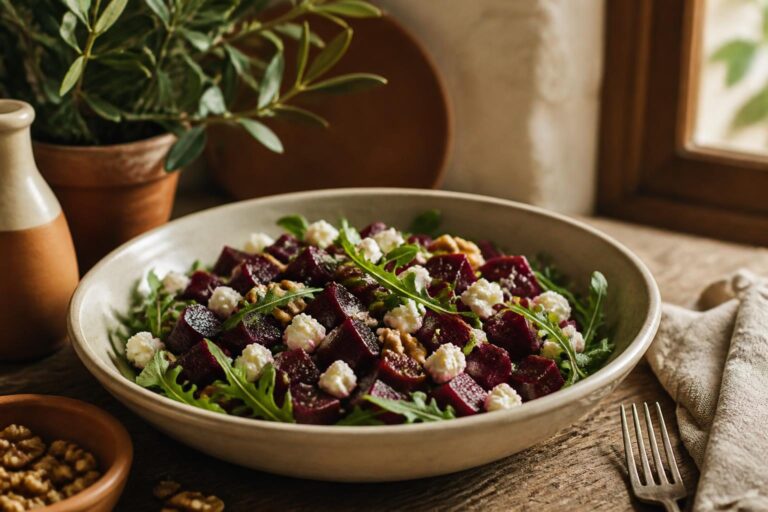 Salade betterave rouge : la recette prête en 15 minutes