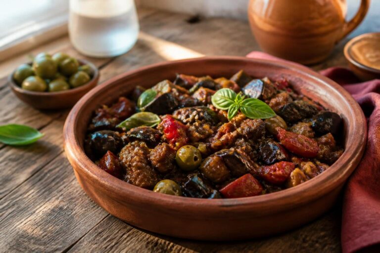 Caponata sicilienne : la véritable recette