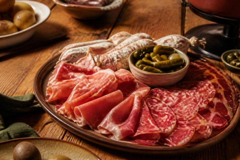 Charcuterie pour raclette : le choix et les bonnes quantités