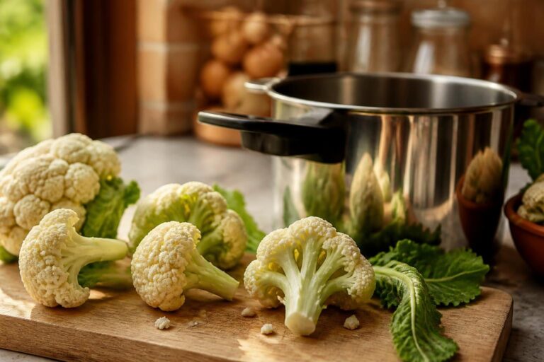 Cuisson chou-fleur cocotte-minute : le bon temps