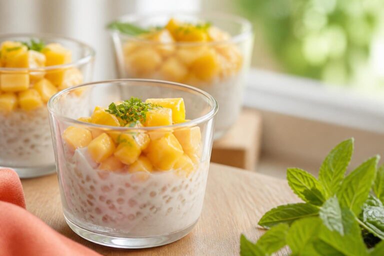 Perles du Japon : la recette au lait de coco